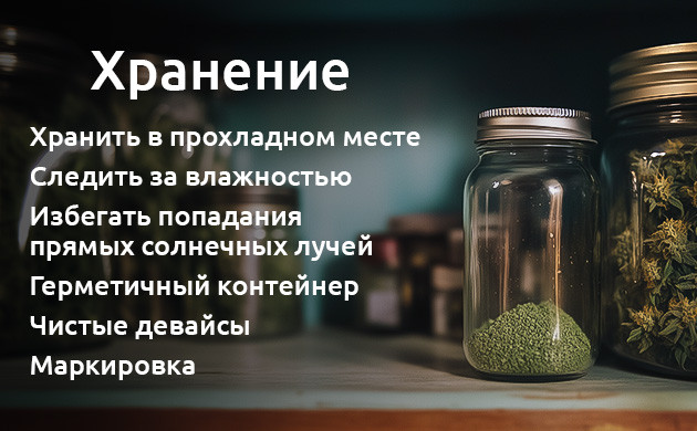 Правильное хранение кифа