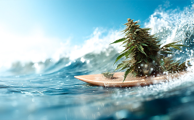 Серфинг под каннабисом: что нужно знать перед выходом в воду Серфинг и марихуана