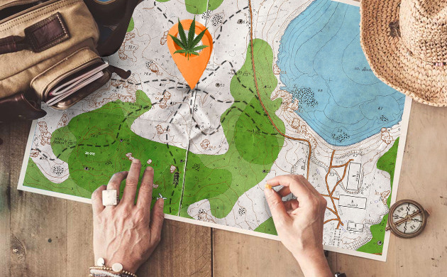 Карта местности