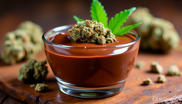 Канна-пудинг: шоколадный десерт с марихуаной