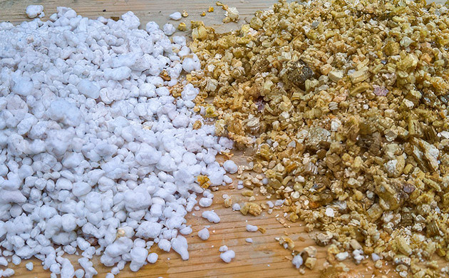 Добавки для разрыхления почвы: перлит, вермикулит, цеолит