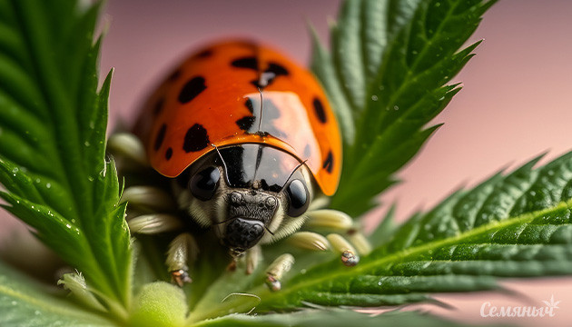 Защита конопли от вредителей: божьи коровки Божьи коровки: естественные защитники конопли