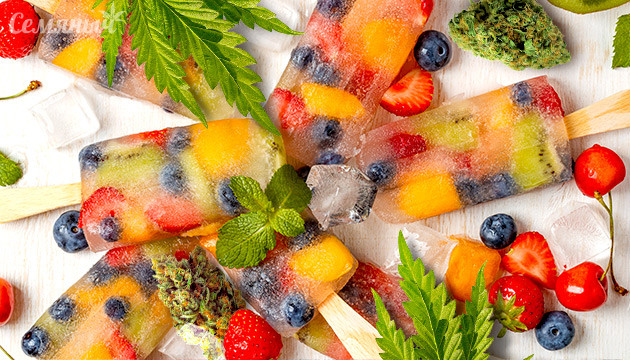 Замороженные ягоды и марихуана