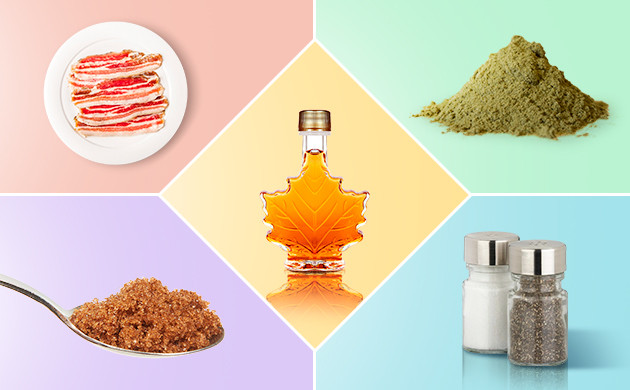 Засахаренный бекон с кифом: рецепт