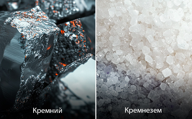 Кремний и кремнезем