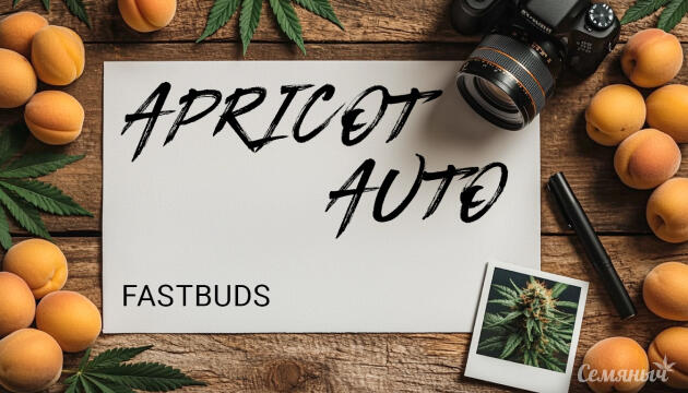 Гроурепорт сорта Apricot Auto fem от FastBuds
