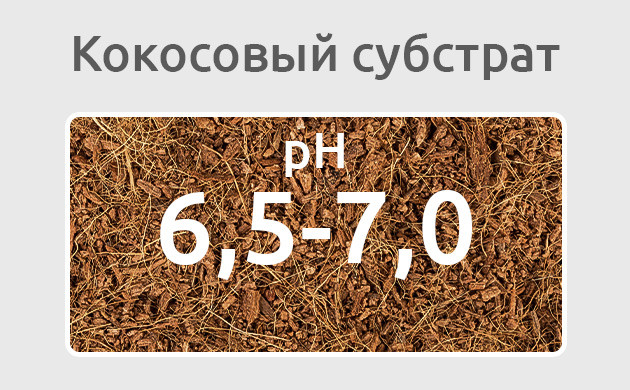 Как избежать проблем с pH на кокосе