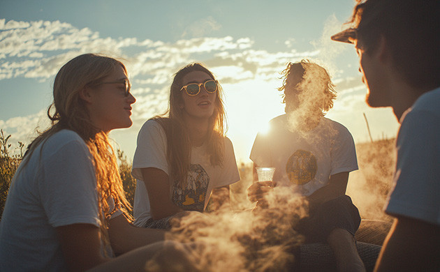 Общение с друзьями по духу под коноплей Общение с друзьями по духу и марихуана