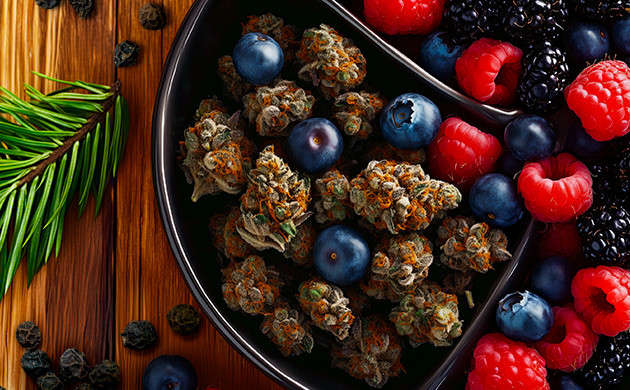 Вкусовой профиль сорта Вкусоароматические свойства сорта Blue Dream