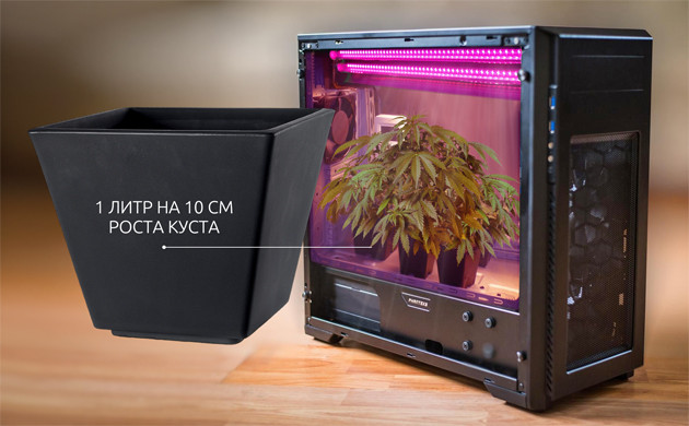 Горшок для конопли