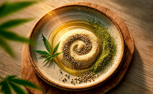 Конопля на тарелке – природный источник энергии, молодости и гармонии