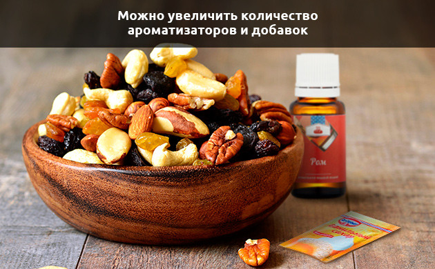 Использование дополнительных ингредиентов для устранения запаха конопли Ароматизаторы и сухофрукты