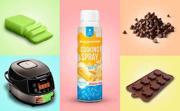 Ингредиенты для шоколадных конфет с канна-маслом