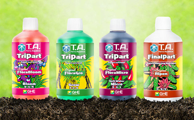 Terra Aquatica удобрения для каннабиса