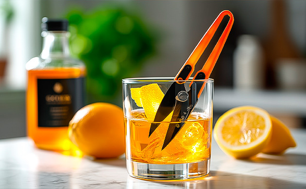 Обработка ножниц выбранным средством Обработка выбранным средством