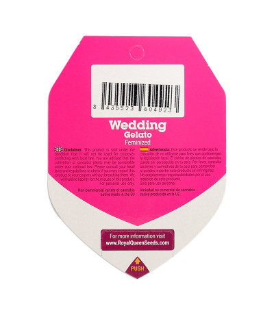 Семена сорта Wedding Gelato fem (RQS)