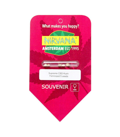 Семена сорта Supreme Kush CBD fem