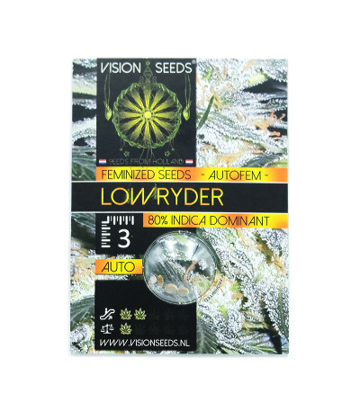 Семена сорта Lowryder Auto Fem (Vision Seeds)