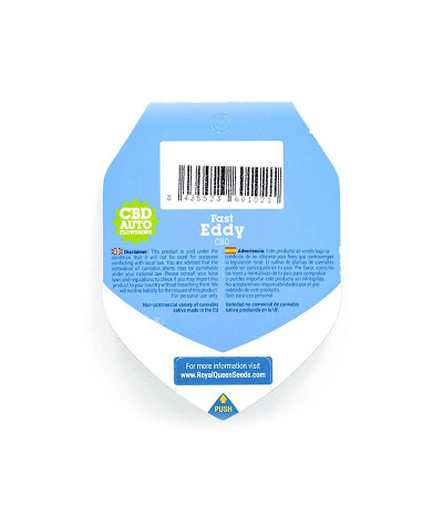 Семена сорта Fast Eddy Automatic CBD fem (Royal Queen Seeds)