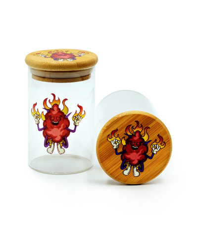 Баночка герметичная с принтом 7CH, большая