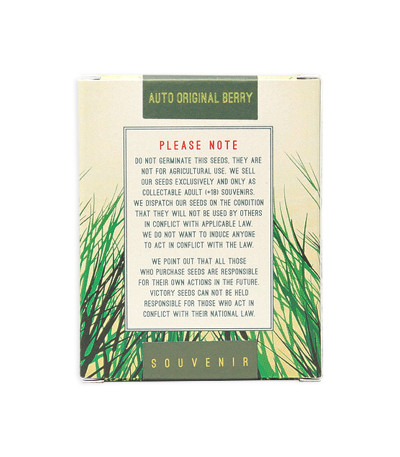 Семена сорта Auto Original Berry fem (Victory Seeds)