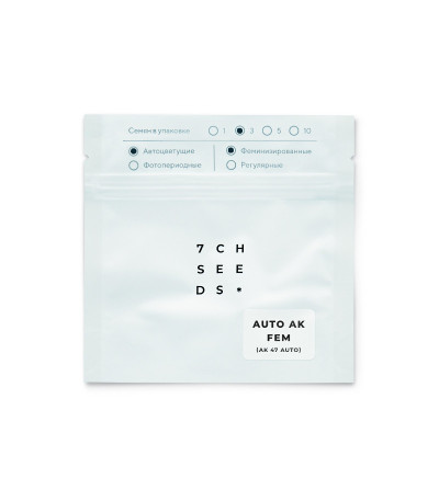 Семена сорта Auto Ak (Auto Ak 47) fem (Семяныч)