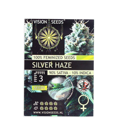 Семена сорта Silver Haze fem (Vision Seeds)