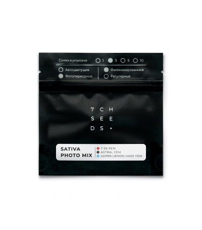Микс семян конопли Sativa Photo Mix fem (Семяныч)