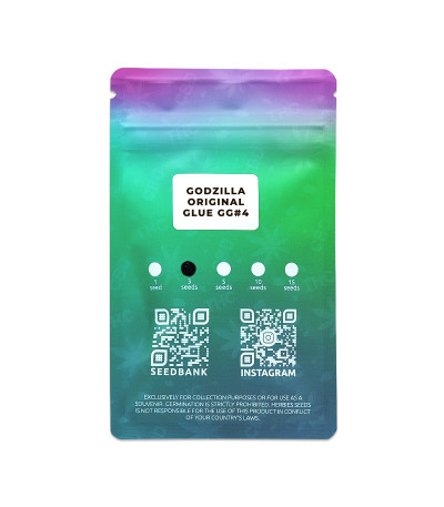 Семена сорта Godzilla Original Glue GG#4 fem (Herbies Seeds)