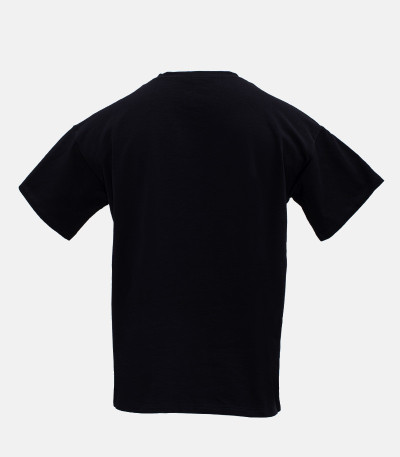 Футболка 7CH, иероглифы, оверсайз