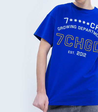 Футболка 7CH, департамент гровинга, оверсайз