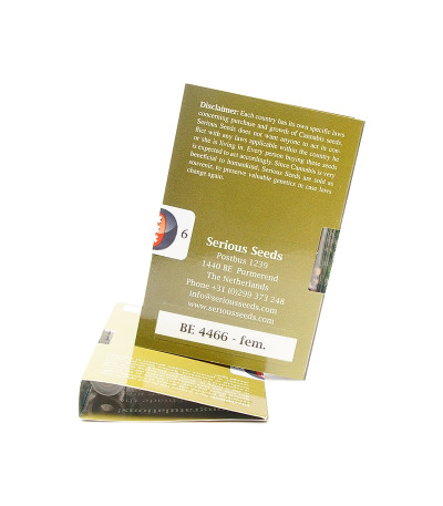 Семена сорта Biddy Early fem (Serious Seeds)