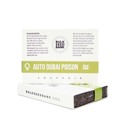 Семена сорта Auto Dubai Poison fem