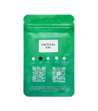 Семена сорта Critical XXL fem (Herbies Seeds)